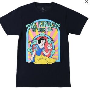 Disney Princess Snow White 'The Kindest Of Them All' Graphic Tee large blue